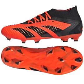 Chuteira Adidas Predator Accuracy.2 Fg M GW4587 laranja laranjas e vermelhos