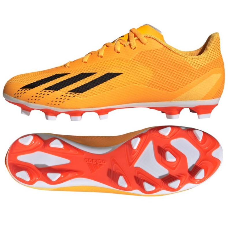 Chuteira Adidas X Speedportal.4 Fg M GZ2460 laranja laranjas e tintos