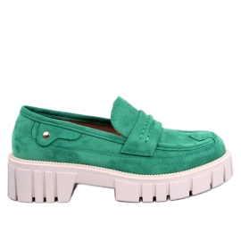 Mocassim com plataforma Chandra Green verde Mocassim com plataforma Chandra Green verde