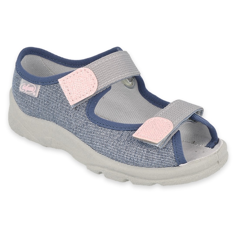 Slippers infantis de Befado 969x167 azul