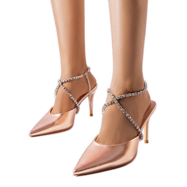 Sliders de salto dourado drenantes