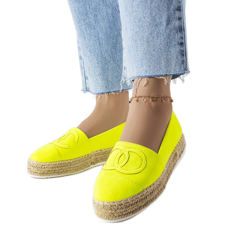 Espadrille plataforma neon Southfield amarelo