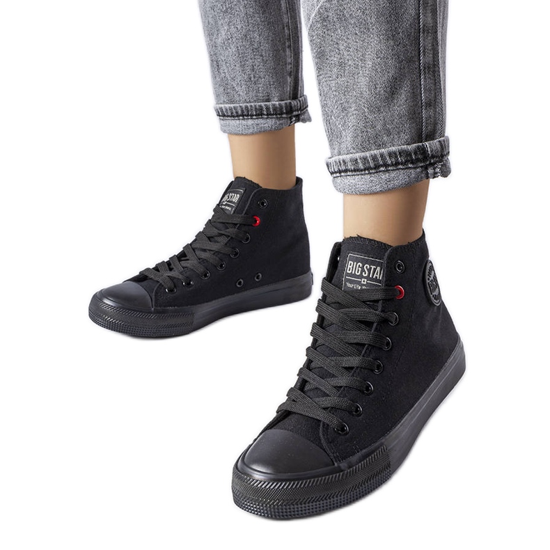 Botins pretos Big Star T274033