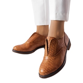 Sapatos marrons LS5379 Taupe marrom