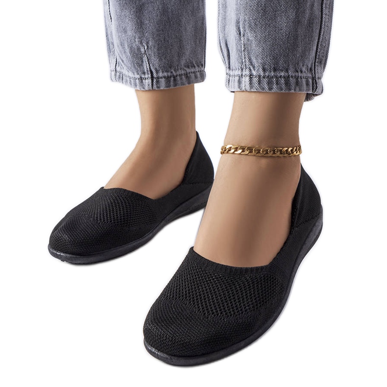 Sabrinas de tecido preto da Provencher