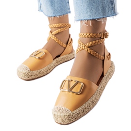 Espadrille marrom com cadarço Parent castanho