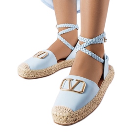 Alpargatas azuis com cadarço da Parent azul Alpargatas azuis com cadarço da Parent azul