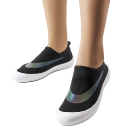 Tênis elástico preto Stover