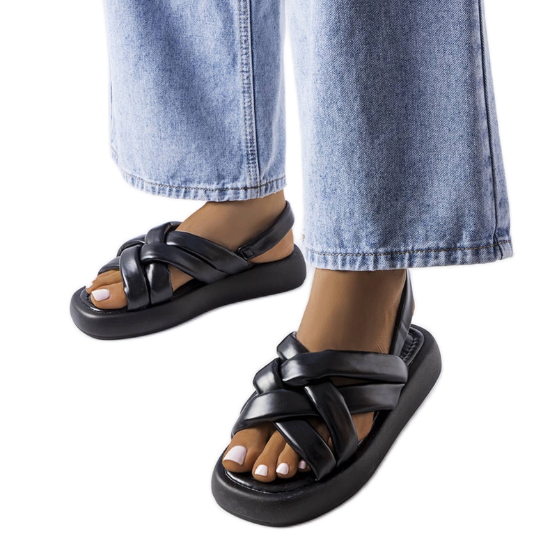 Escorrega plataforma preta Primeau preto