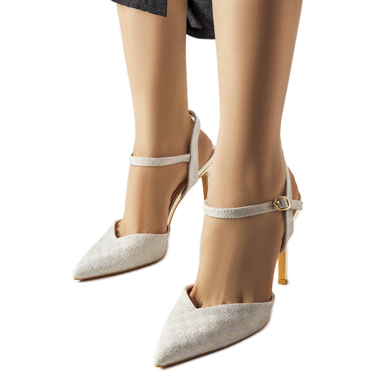 Salto xadrez com brilho dourado Gallia