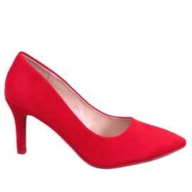 Saltos altos clássicos de mulher Eurielle Red vermelho