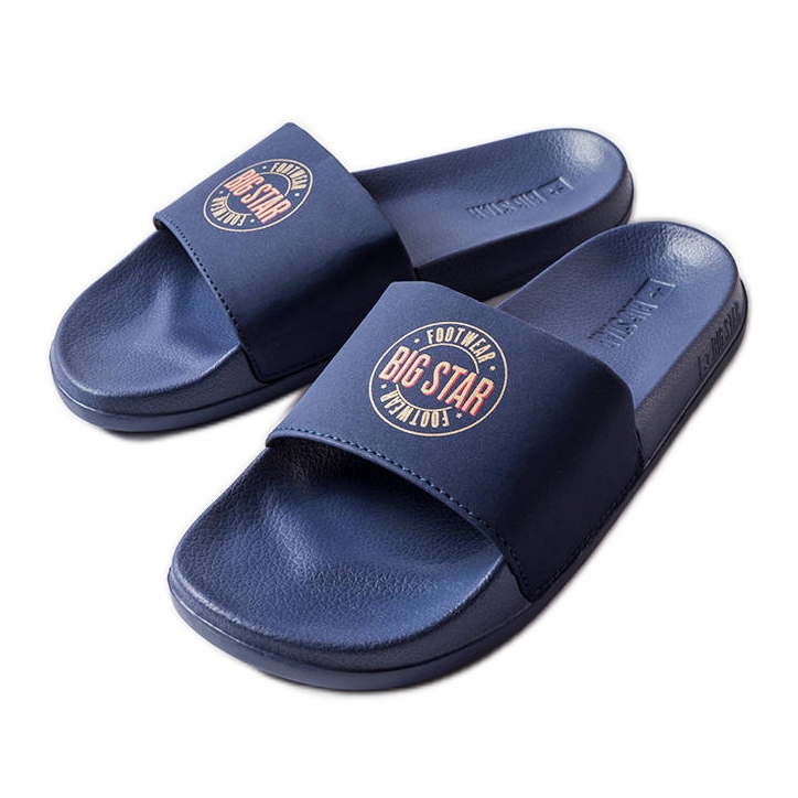Slides Big Star JJ274A280 azul marinho