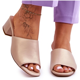 Chinelos Lisos Elegantes Sergio Leone KL317 Bege Chinelos Lisos Elegantes Sergio Leone KL317 Bege