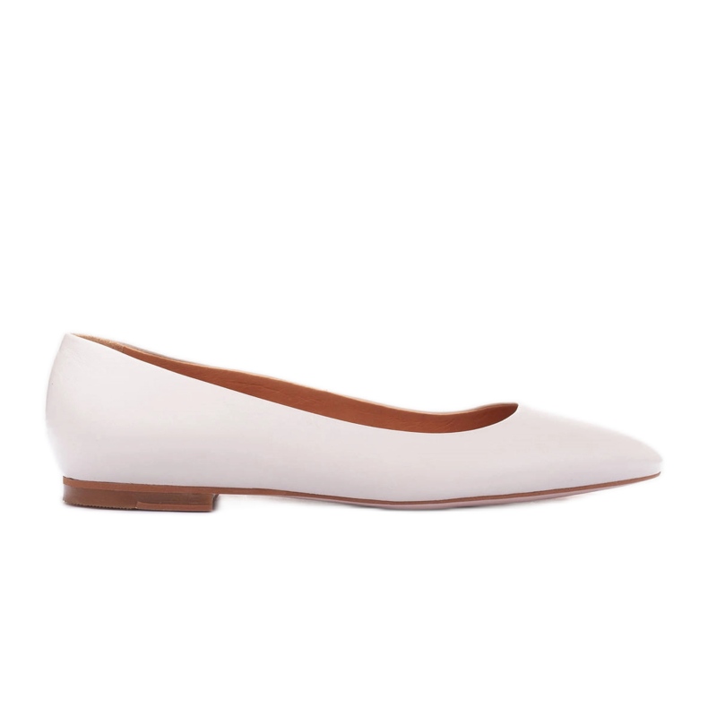 Marco Shoes bailarinas leves branco