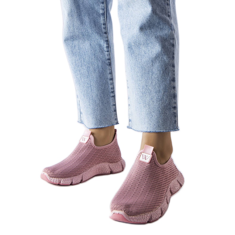 Tênis slip-on rosa Yellville