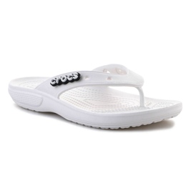 Chinelos Clássicos Crocs W 207713-100 branco branco