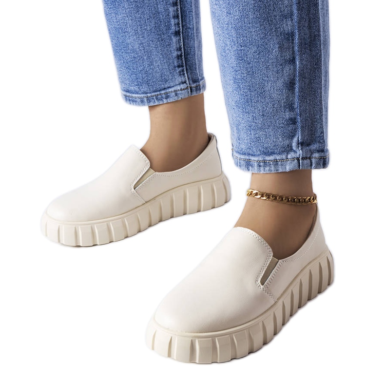 Brogues bege LS5379 Taupe