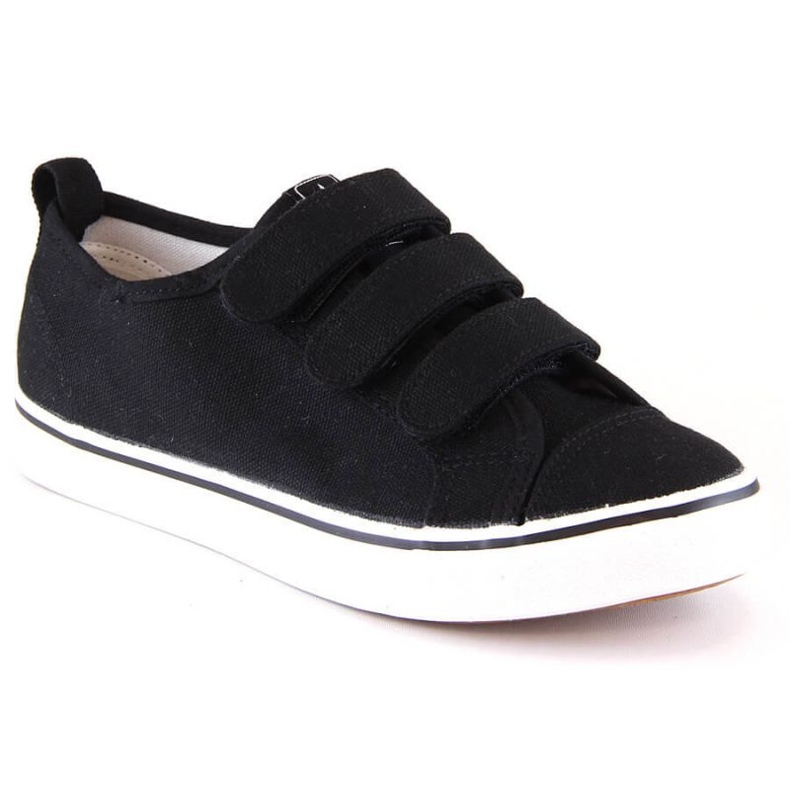Tênis com velcro News Jr EVE408B preto