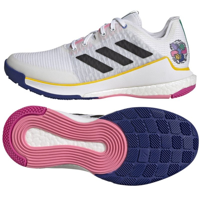 Tênis Adidas CrazyFlight W HP3340 branco branco