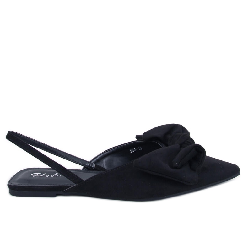 BM Geffen Chinelo preto com laço