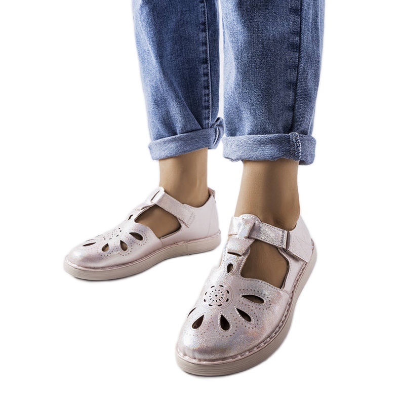 Brogues bege LS5379 Taupe