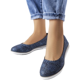 Sapatilhas da Marinha a céu aberto de Findley azul Sapatilhas da Marinha a céu aberto de Findley azul