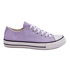 Tênis Clássico Feminino Cano Baixo Roxo Vegas