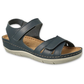 Befado sapatos de mulher 158D223 azul