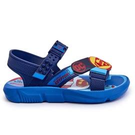 Sandália Infantil Superman Grendene Kids JJ385050 Azul