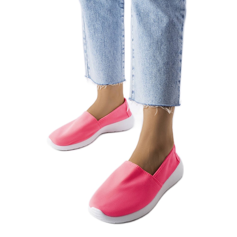 Inna Tênis slip-on rosa da Winding