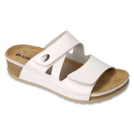 Sapatos de mulher Befado 158D251 branco