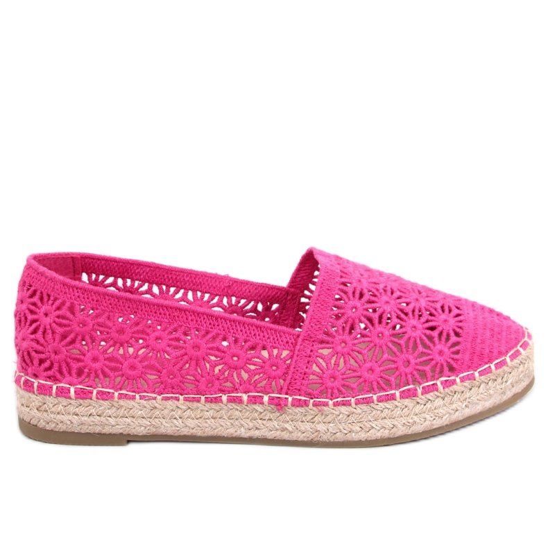 Alpargatas Openwork Terian Fuchsia Rose Red rosa