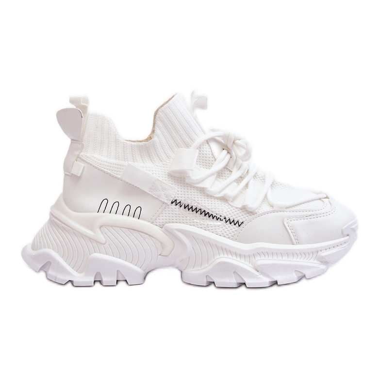 PS1 Tênis feminino sem cadarço branco Keaton