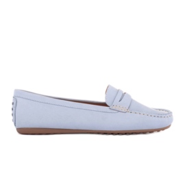 Marco Shoes Mocassim com sola flexível azul