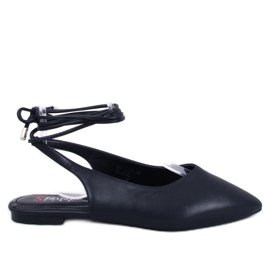 Sapatilhas de balé com salto aberto Jody Black preto