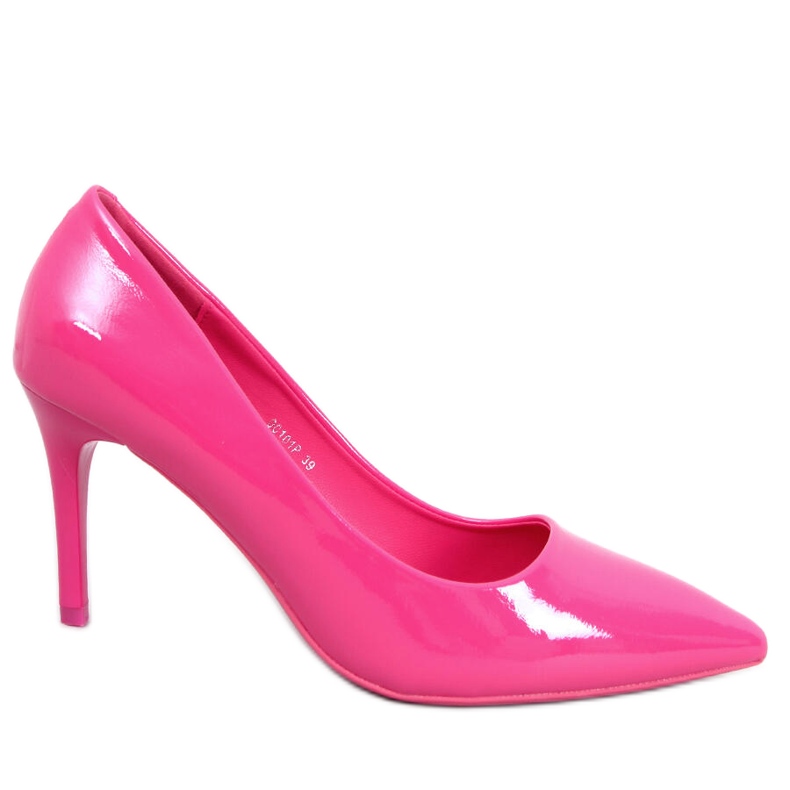 Sapatos stiletto lacados Charlotte Fuchsia rosa