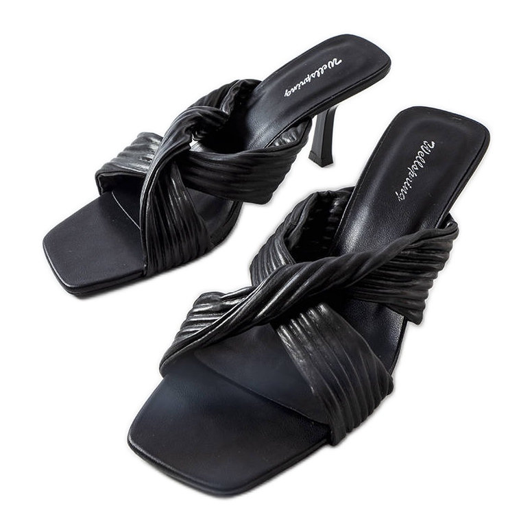 Inna Sandália preta de salto alto, Seiler preto