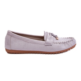 PS1 Mocassim Clássico de Camurça Cinza Good Time PS1 Mocassim Clássico de Camurça Cinza Good Time