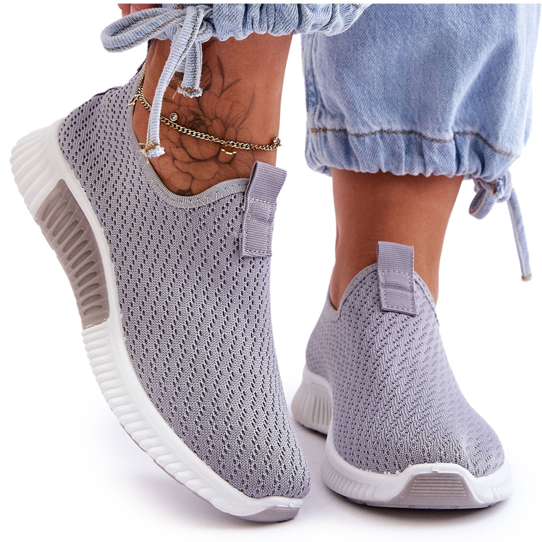 PM1 Tênis sem cadarço Clássico Cinza Frankie PM1 Tênis sem cadarço Clássico Cinza Frankie