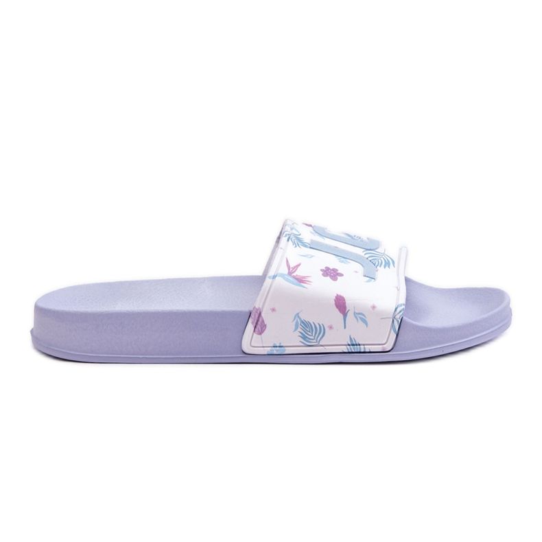 Chinelos clássicos femininos Jomix Blue azul