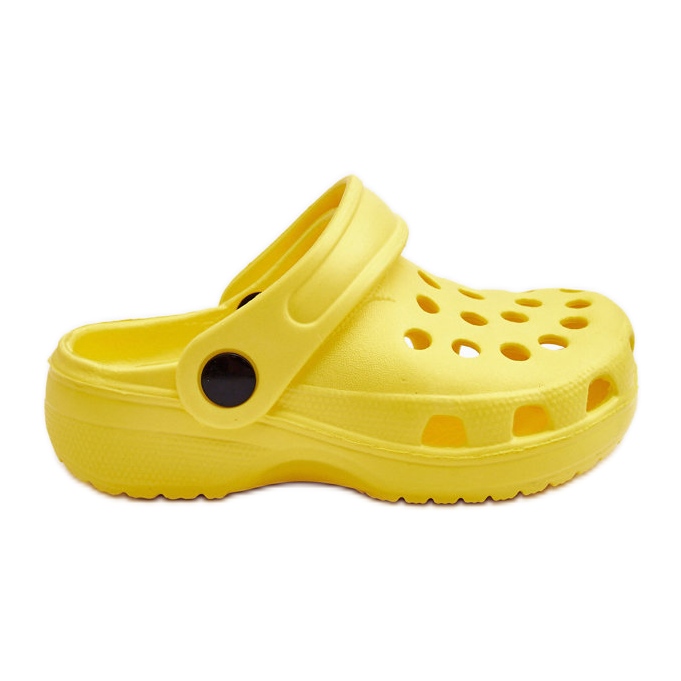 Chinelos de espuma Crocs para crianças Yellow Percy amarelo
