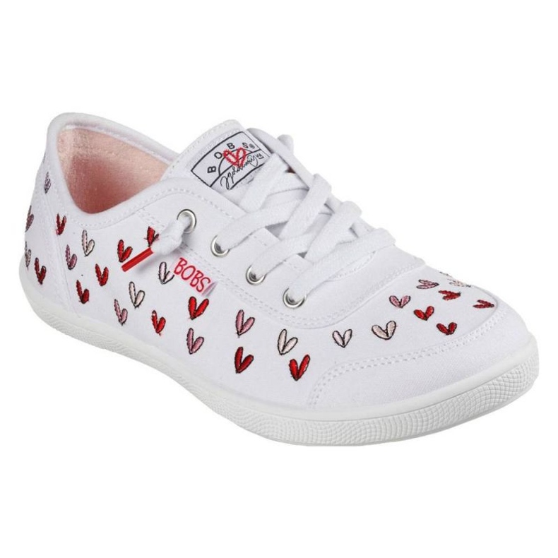 Skechers Bobs B Cute Love Brigade Shoes W 113951 Wrpk branco