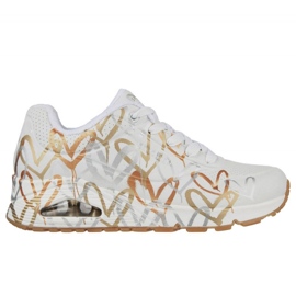 Sapatos Skechers Uno Metallic Love W 155523/WTGD branco