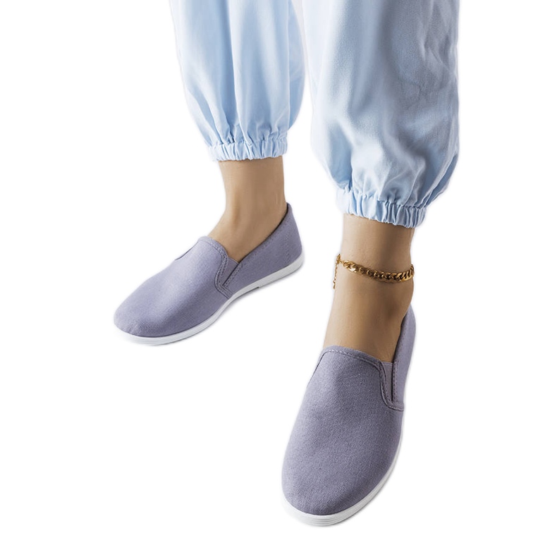 Inna Tênis de tecido cinza Quincy