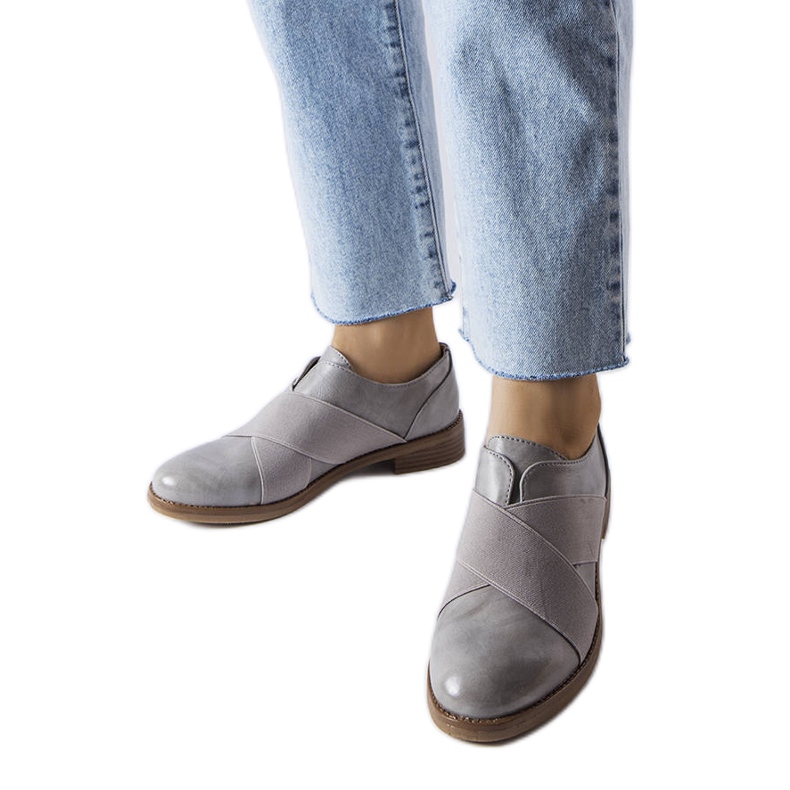 Sapatos cinza LS5379 cinza