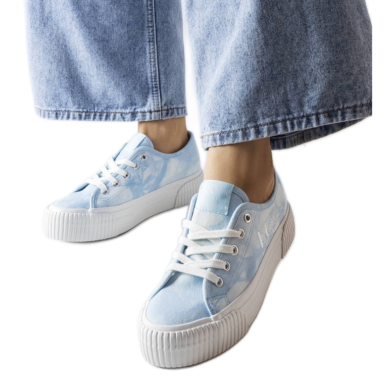 Tênis azul Lee Cooper LCW-23-31-1782L