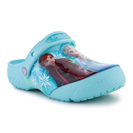 Slides Crocs Fl Frozen Ii Clog Jr 207465-4O9 azul