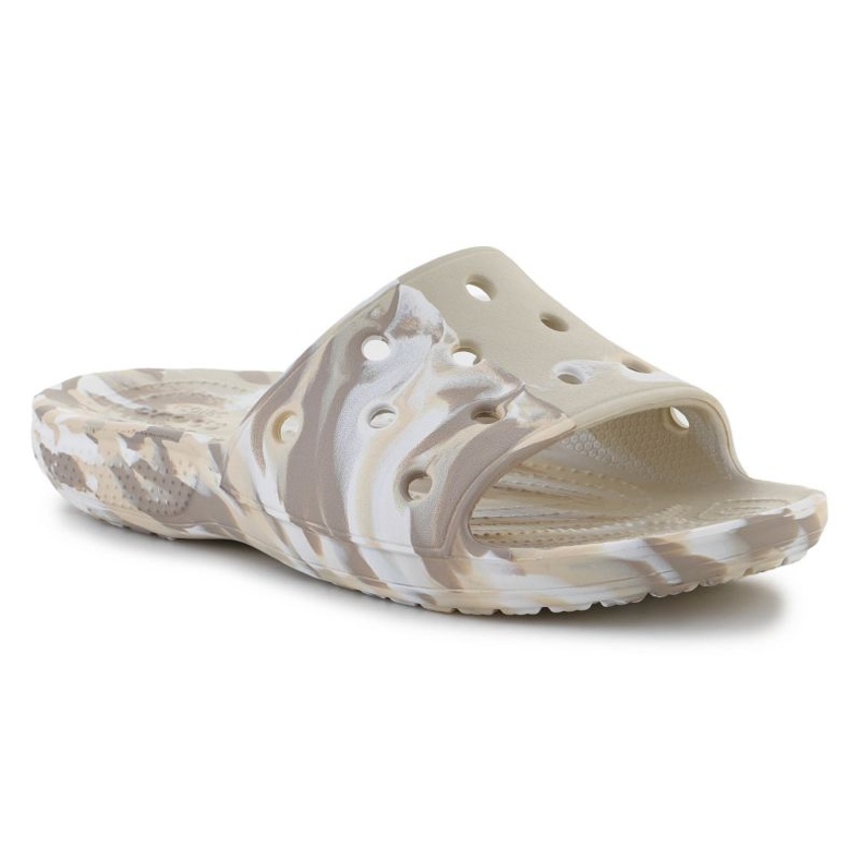 Chinelos Crocs Classic Marbled Slide 206879-2Y3 bege