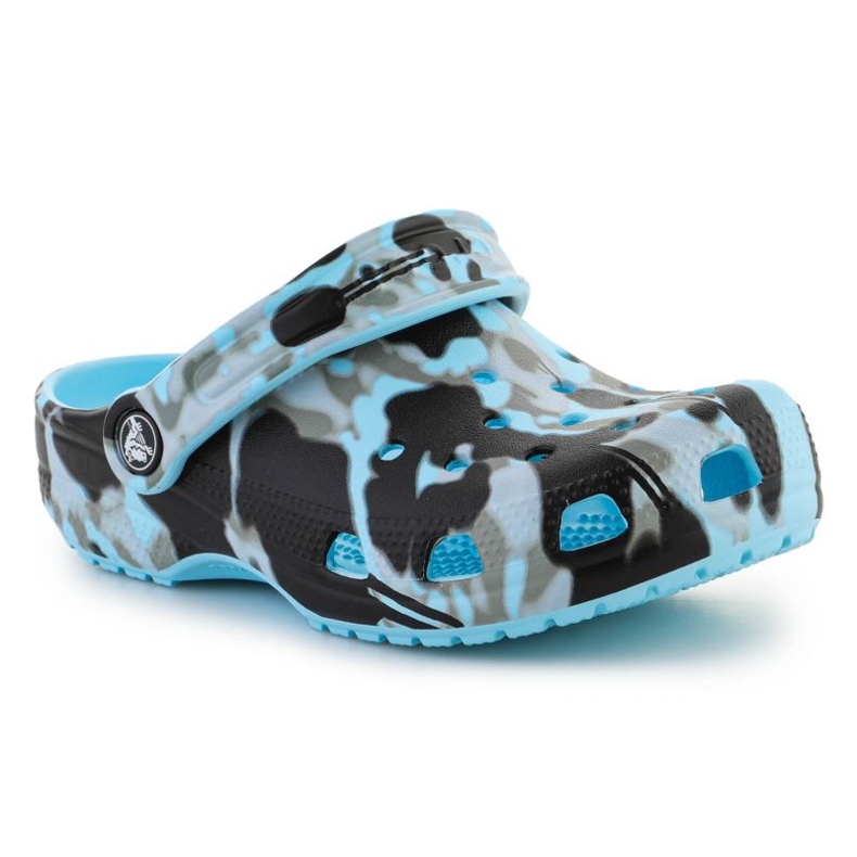 Chinelos Crocs Classic Spray camo Clog 208305-441 azul