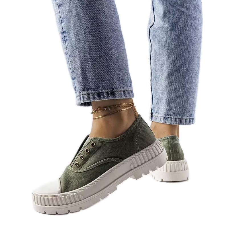 Inna Tênis verde escuro Walton